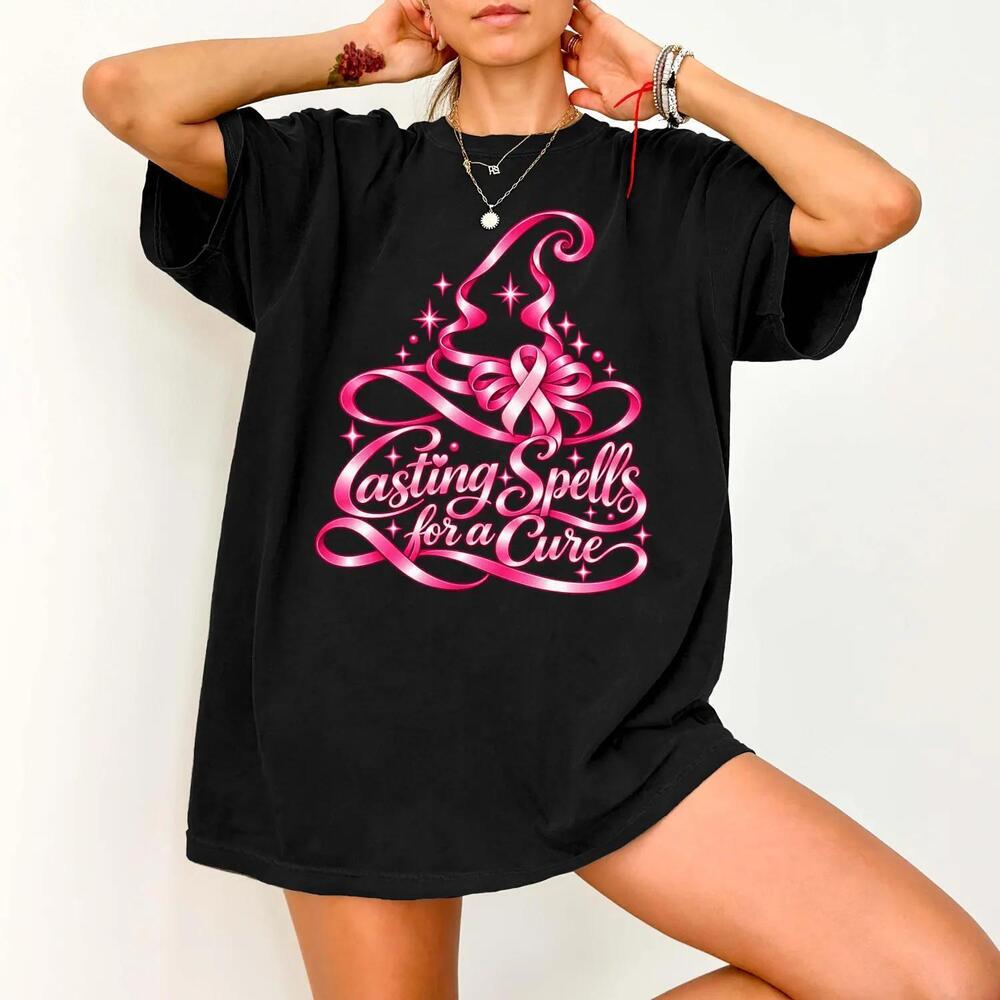 Casting Spells For A Cure Shirt,  Awareness Witch Shirt
